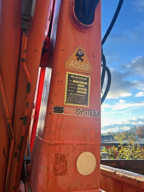 MAN 19 293 4x4 Kran Atlas 85.1 A2 - Kravas automašīna pašizgāzējs: foto 4 MAN 19 293 4x4 Kran Atlas 85.1 A2 - Kravas automašīna pašizgāzējs: foto 4