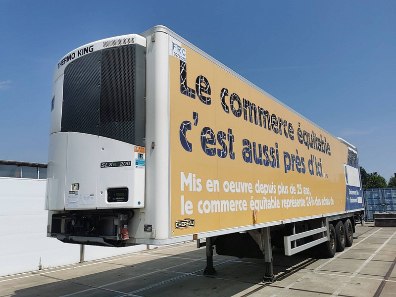 Chereau FRIGO TK SLX 200,D+E,lift - Puspiekabe refrižerators: foto 1 Chereau FRIGO TK SLX 200,D+E,lift - Puspiekabe refrižerators: foto 1