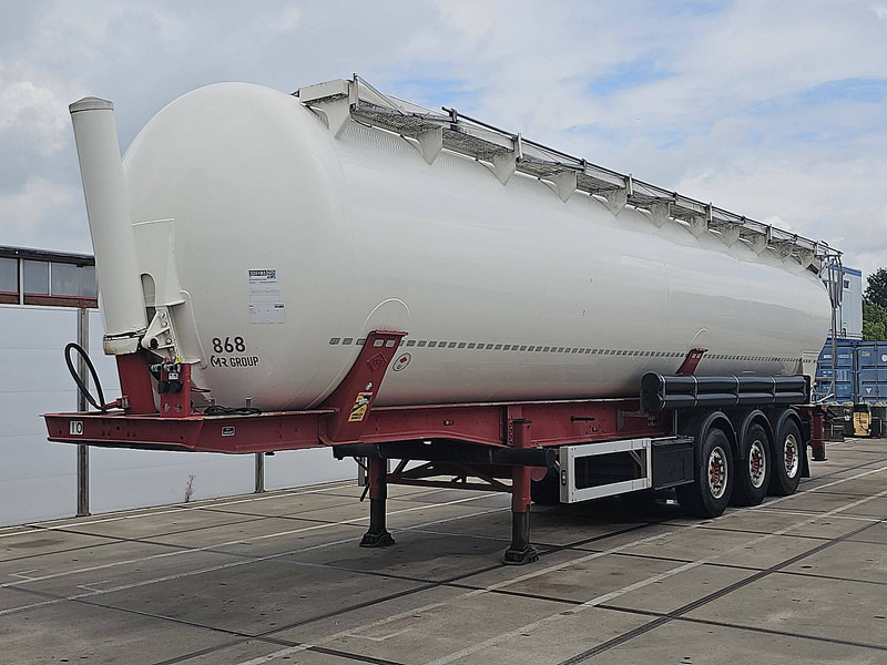 Feldbinder KIP 60M3 - Puspiekabe cisterna: foto 1 Feldbinder KIP 60M3 - Puspiekabe cisterna: foto 1