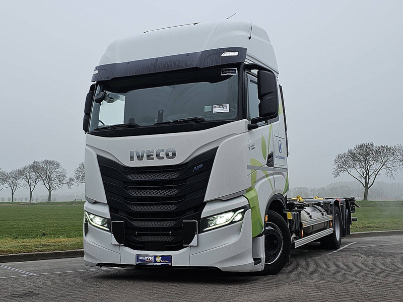 Iveco S-WAY AS260S46 LNG INT. STEERAXLE - Konteineru vedējs/ Kravas automašīna ar noņemamā virsbūve: foto 1 Iveco S-WAY AS260S46 LNG INT. STEERAXLE - Konteineru vedējs/ Kravas automašīna ar noņemamā virsbūve: foto 1