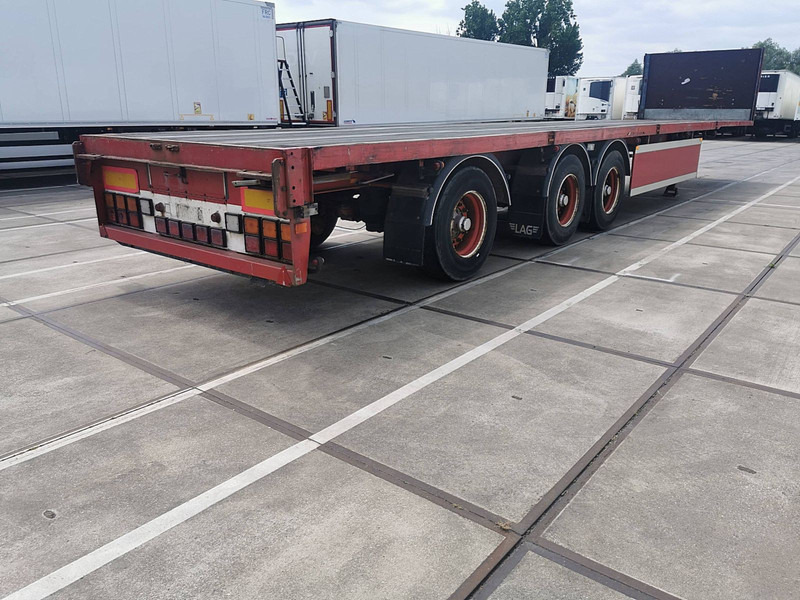 LAG O-3-39-LS 3 AXLES BPW DRUM - Bortu puspiekabe/ Platforma: foto 2 LAG O-3-39-LS 3 AXLES BPW DRUM - Bortu puspiekabe/ Platforma: foto 2