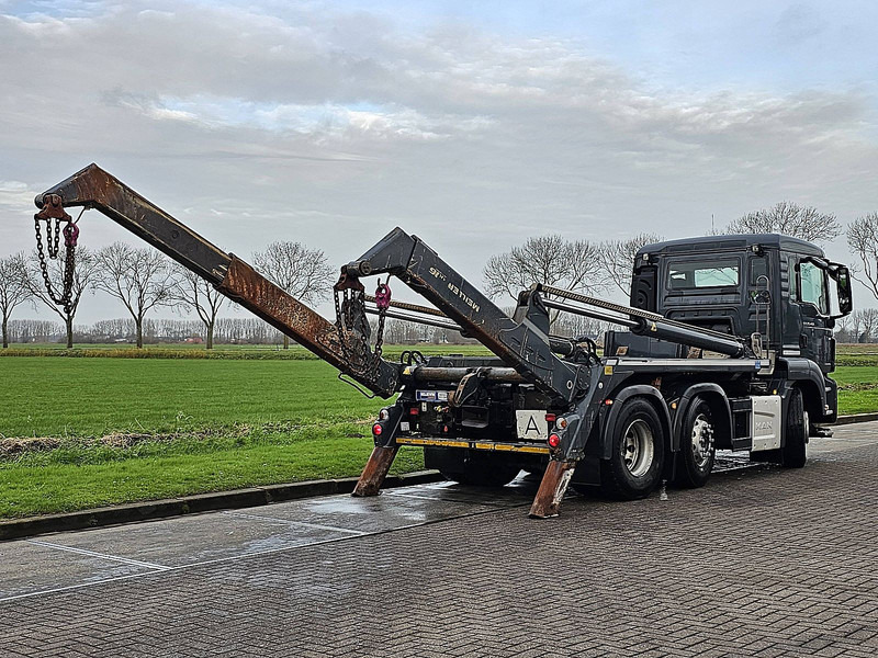 MAN 26.460 TGS MEILLER AK 16 NT - Būvgružu konteineru vedējs: foto 3 MAN 26.460 TGS MEILLER AK 16 NT - Būvgružu konteineru vedējs: foto 3