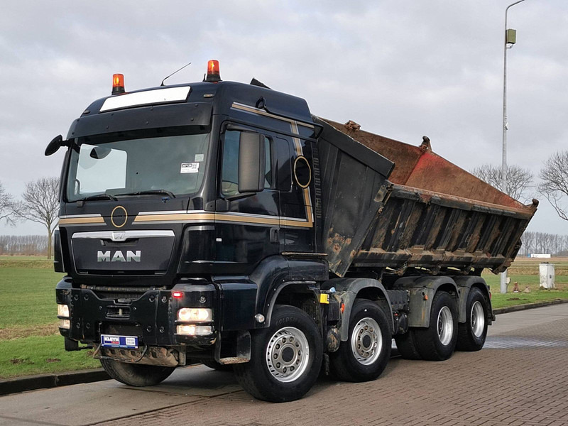 Kravas automašīna pašizgāzējs MAN 35.480 TGS 8X4 BL MEILLER STEEL: foto 17