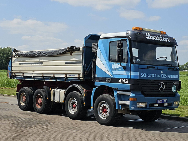 Mercedes-Benz ACTROS 4143 8X4 EPS FULL STEEL - Kravas automašīna pašizgāzējs: foto 5 Mercedes-Benz ACTROS 4143 8X4 EPS FULL STEEL - Kravas automašīna pašizgāzējs: foto 5