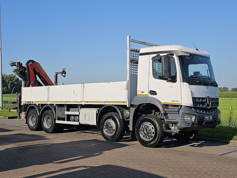 Mercedes-Benz AROCS 3240 PalfingerPK 23001-EH - Bortu kravas automašīna/ Platforma, Kravas auto ar manipulatoru: foto 5 Mercedes-Benz AROCS 3240 PalfingerPK 23001-EH - Bortu kravas automašīna/ Platforma, Kravas auto ar manipulatoru: foto 5