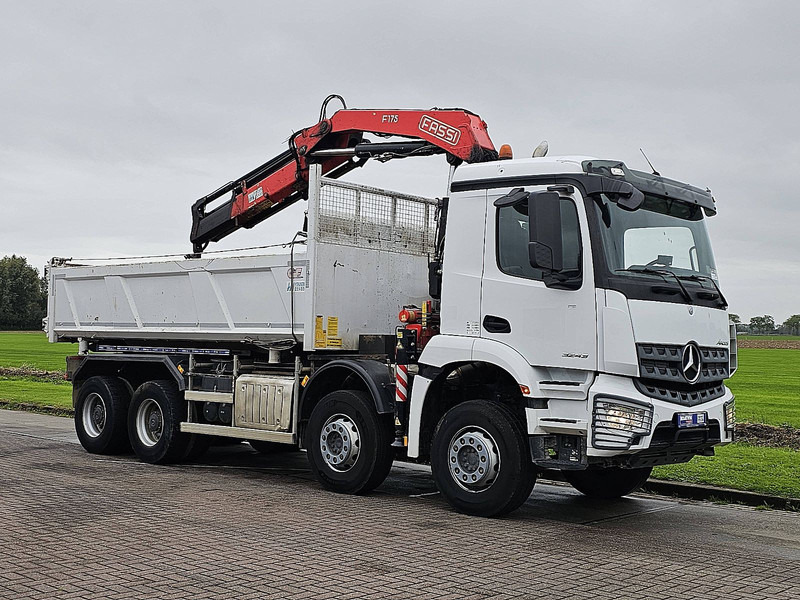 Mercedes-Benz AROCS 3243 FASSI F175A023 - Kravas automašīna pašizgāzējs, Kravas auto ar manipulatoru: foto 5 Mercedes-Benz AROCS 3243 FASSI F175A023 - Kravas automašīna pašizgāzējs, Kravas auto ar manipulatoru: foto 5