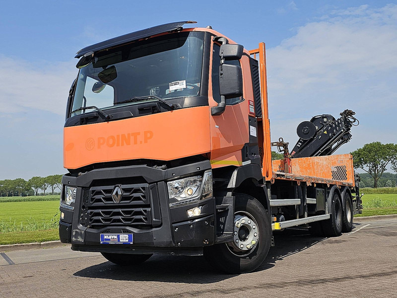 Renault K 430 HIAB211EP5 - Bortu kravas automašīna/ Platforma, Kravas auto ar manipulatoru: foto 1 Renault K 430 HIAB211EP5 - Bortu kravas automašīna/ Platforma, Kravas auto ar manipulatoru: foto 1
