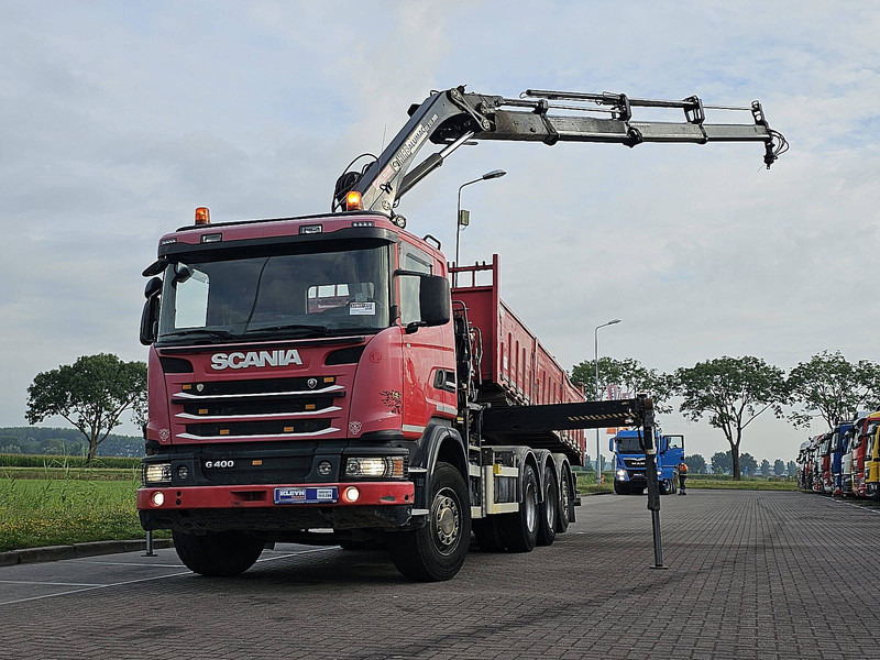 Scania G400 8X4*4 HIAB 211EP-3 - Kravas automašīna pašizgāzējs, Kravas auto ar manipulatoru: foto 1 Scania G400 8X4*4 HIAB 211EP-3 - Kravas automašīna pašizgāzējs, Kravas auto ar manipulatoru: foto 1