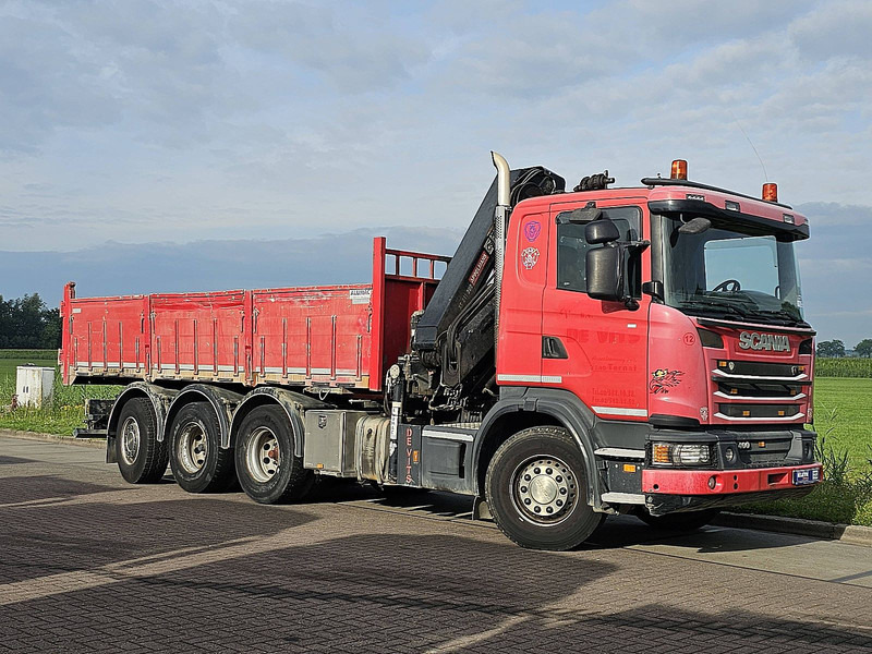 Scania G400 8X4*4 HIAB 211EP-3 - Kravas automašīna pašizgāzējs, Kravas auto ar manipulatoru: foto 5 Scania G400 8X4*4 HIAB 211EP-3 - Kravas automašīna pašizgāzējs, Kravas auto ar manipulatoru: foto 5