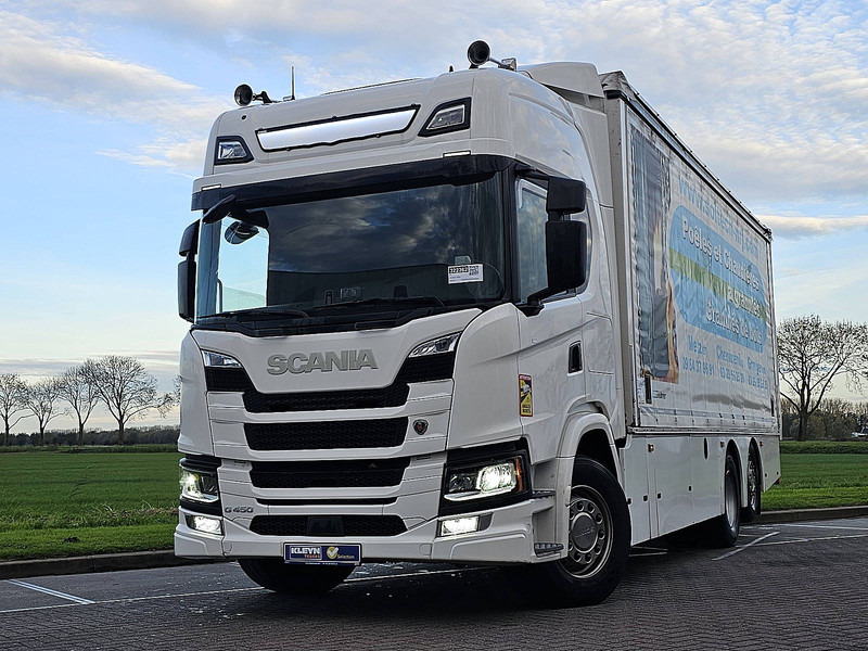Scania G450 ORTEN SAVE SERVER - Kravas automašīna ar tentu: foto 1 Scania G450 ORTEN SAVE SERVER - Kravas automašīna ar tentu: foto 1