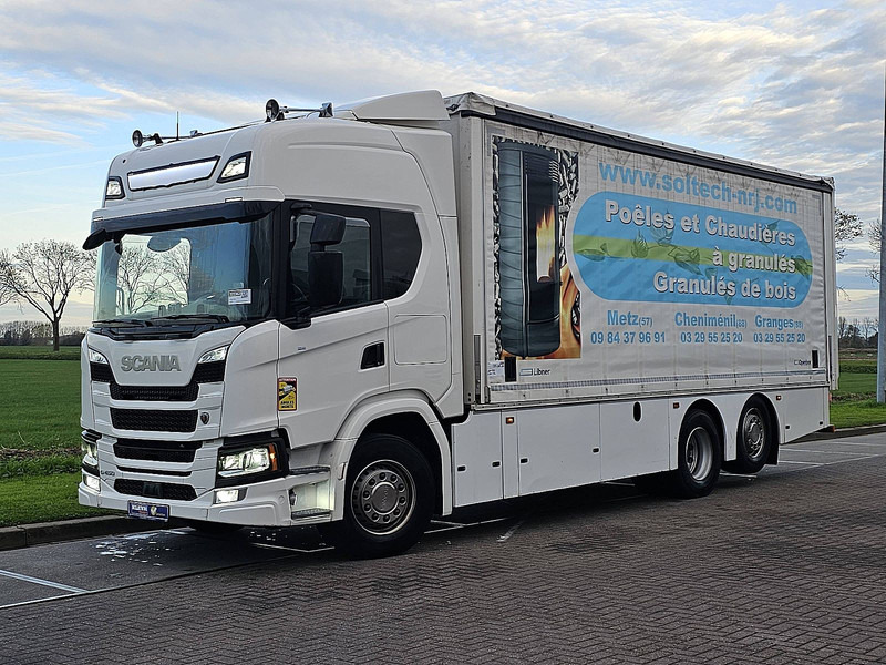 Scania G450 ORTEN SAVE SERVER - Kravas automašīna ar tentu: foto 2 Scania G450 ORTEN SAVE SERVER - Kravas automašīna ar tentu: foto 2