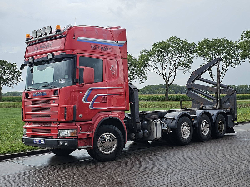 Scania R164.480 SIDE LOADER - Konteineru vedējs/ Kravas automašīna ar noņemamā virsbūve: foto 2 Scania R164.480 SIDE LOADER - Konteineru vedējs/ Kravas automašīna ar noņemamā virsbūve: foto 2