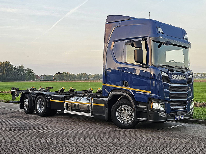 Scania R410 LNG - Konteineru vedējs/ Kravas automašīna ar noņemamā virsbūve: foto 5 Scania R410 LNG - Konteineru vedējs/ Kravas automašīna ar noņemamā virsbūve: foto 5