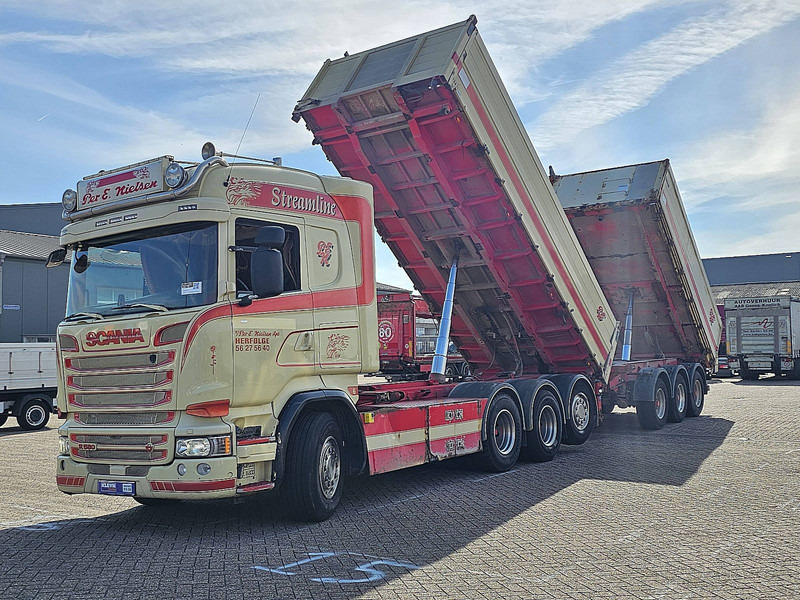 Scania R580 8X4 COMBI SPECIAL - Kravas automašīna pašizgāzējs: foto 2 Scania R580 8X4 COMBI SPECIAL - Kravas automašīna pašizgāzējs: foto 2