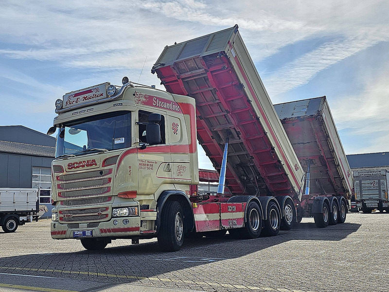 Scania R580 8X4 COMBI SPECIAL - Kravas automašīna pašizgāzējs: foto 1 Scania R580 8X4 COMBI SPECIAL - Kravas automašīna pašizgāzējs: foto 1