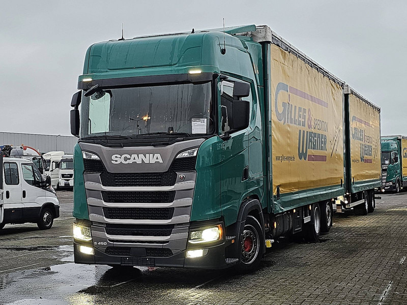 Scania S450 6X2*4 RET. FORKLIFTC - Kravas automašīna ar tentu: foto 2 Scania S450 6X2*4 RET. FORKLIFTC - Kravas automašīna ar tentu: foto 2