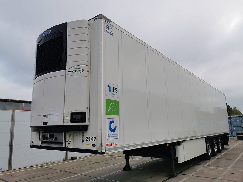 Schmitz Cargobull SCB*S3B Carrier1550D+E,dopp - Puspiekabe refrižerators: foto 1 Schmitz Cargobull SCB*S3B Carrier1550D+E,dopp - Puspiekabe refrižerators: foto 1