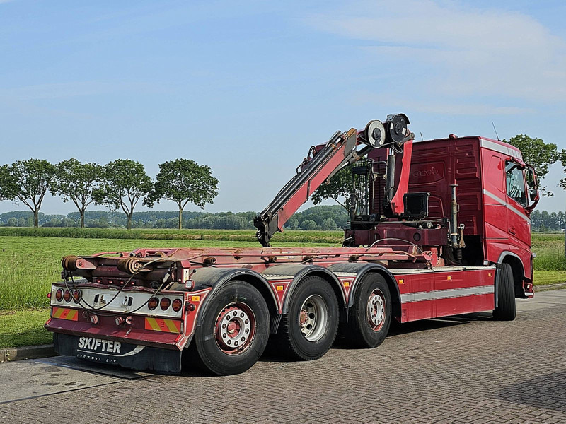 Volvo FH 500 8X2 3X STEERAXLE - Kravas automašīna - kabeļu sistēma, Kravas auto ar manipulatoru: foto 3 Volvo FH 500 8X2 3X STEERAXLE - Kravas automašīna - kabeļu sistēma, Kravas auto ar manipulatoru: foto 3