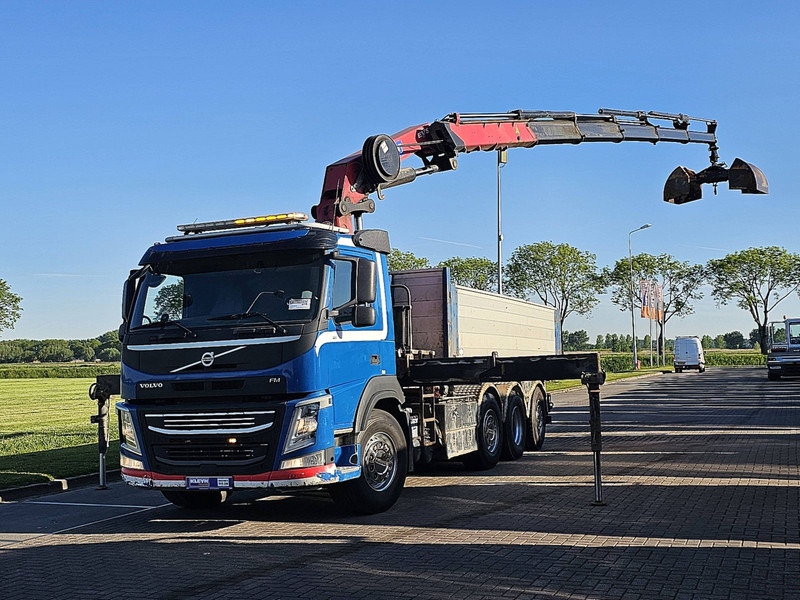 Volvo FM 460 8X2 HMF 3220 K5 - Bortu kravas automašīna/ Platforma, Kravas auto ar manipulatoru: foto 2 Volvo FM 460 8X2 HMF 3220 K5 - Bortu kravas automašīna/ Platforma, Kravas auto ar manipulatoru: foto 2