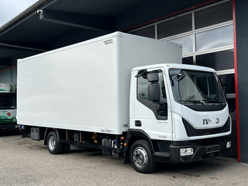 Iveco EuroCargo ML75E16 Klima 6,05m Koffer+LBW 127`tkm - Furgons ar slēgtā virsbūve: foto 1 Iveco EuroCargo ML75E16 Klima 6,05m Koffer+LBW 127`tkm - Furgons ar slēgtā virsbūve: foto 1