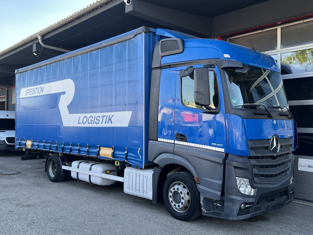 Mercedes-Benz Actros 1840 MEGA Jumbo Klima Retarder ACC-Tempo - Kravas automašīna ar tentu: foto 1 Mercedes-Benz Actros 1840 MEGA Jumbo Klima Retarder ACC-Tempo - Kravas automašīna ar tentu: foto 1