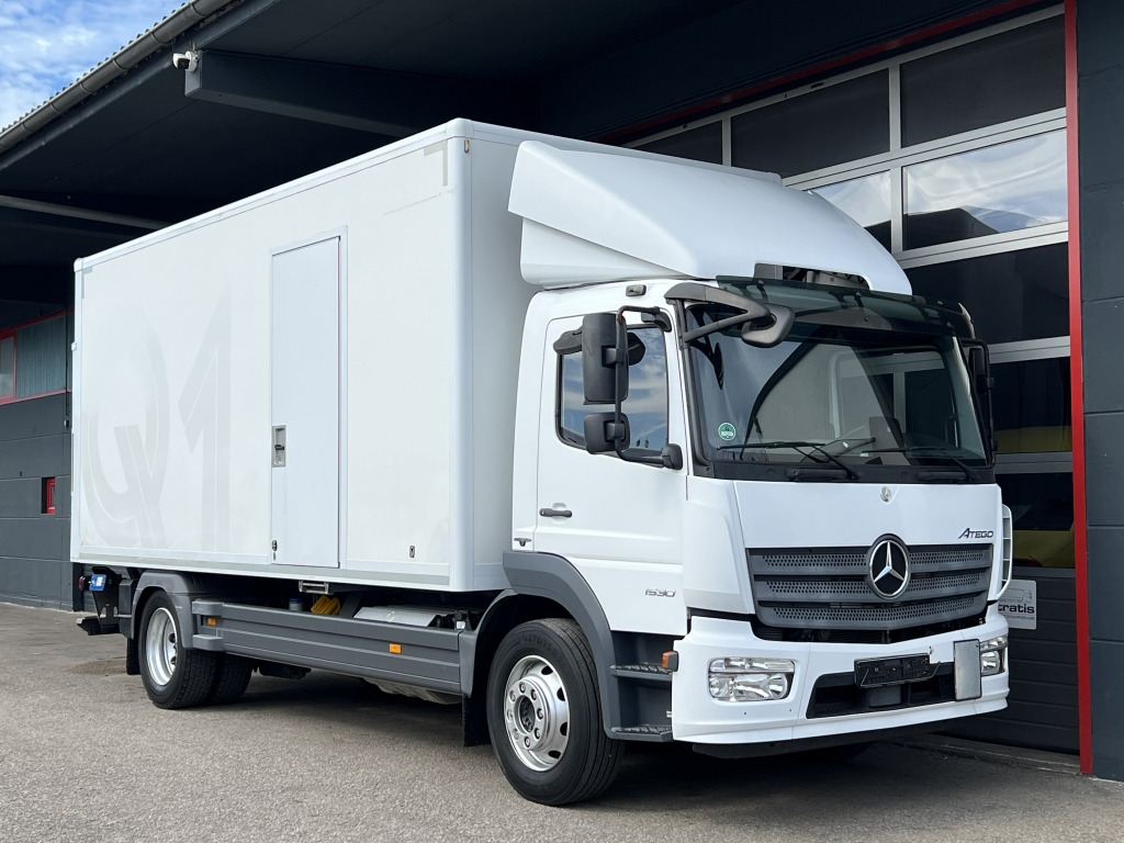 Mercedes-Benz Atego 1530 Euro6 Klima 6m Koffer AHK Orig.177tkm - Kravas automašīna ar slēgto virsbūvi: foto 1 Mercedes-Benz Atego 1530 Euro6 Klima 6m Koffer AHK Orig.177tkm - Kravas automašīna ar slēgto virsbūvi: foto 1