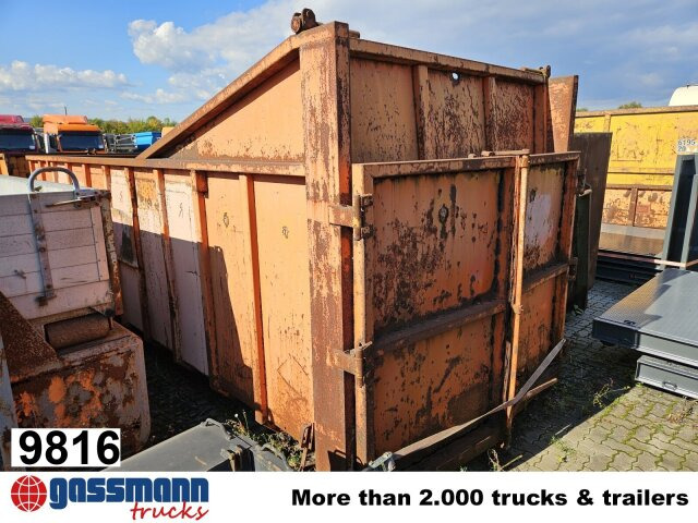 Abrollcontainer mit Flügeltür ca. 26m³ - Huka konteiners: foto 1 Abrollcontainer mit Flügeltür ca. 26m³ - Huka konteiners: foto 1