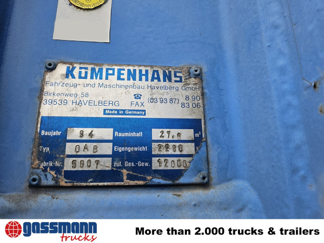 Abrollcontainer mit Flügeltür ca. 27m³ - Huka konteiners: foto 3 Abrollcontainer mit Flügeltür ca. 27m³ - Huka konteiners: foto 3