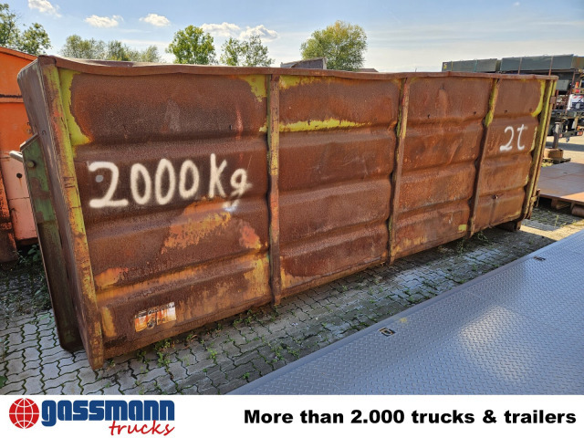 Abrollcontainer mit Flügeltür ca. 29m³ - Huka konteiners: foto 2 Abrollcontainer mit Flügeltür ca. 29m³ - Huka konteiners: foto 2