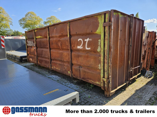 Abrollcontainer mit Flügeltür ca. 29m³ - Huka konteiners: foto 3 Abrollcontainer mit Flügeltür ca. 29m³ - Huka konteiners: foto 3