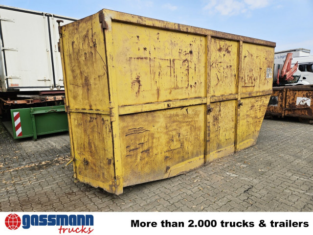 Absetzcontainer ca. 17m³ offen mit - Lift dumper: foto 3 Absetzcontainer ca. 17m³ offen mit - Lift dumper: foto 3