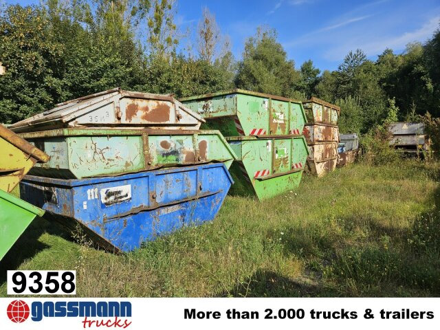 Absetzcontainer div. ca. 5m³ - 20m³ offen - Lift dumper: foto 1 Absetzcontainer div. ca. 5m³ - 20m³ offen - Lift dumper: foto 1