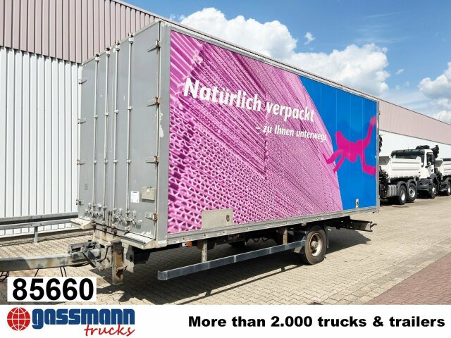 Ackermann Ackermann, Z-LA-F 6.5/5.2 E, durchladbar, 42 cbm - Piekabe slēgtā virsbūve: foto 1 Ackermann Ackermann, Z-LA-F 6.5/5.2 E, durchladbar, 42 cbm - Piekabe slēgtā virsbūve: foto 1