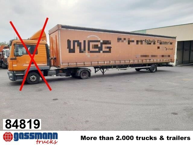 Ackermann PS-F 9/10.6 E SPS, Edscha-Verdeck - Bortu puspiekabe/ Platforma: foto 1 Ackermann PS-F 9/10.6 E SPS, Edscha-Verdeck - Bortu puspiekabe/ Platforma: foto 1