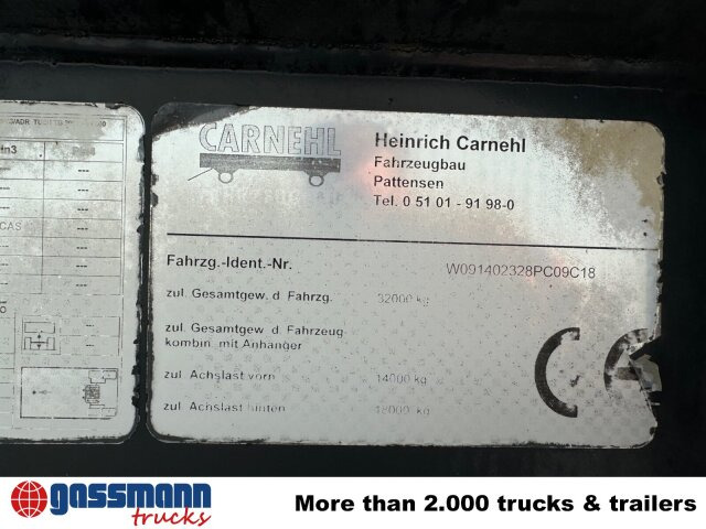 Carnehl CHKS/HH, Stahlmulde ca. 25m³ - Puspiekabe pašizgāzējs: foto 2 Carnehl CHKS/HH, Stahlmulde ca. 25m³ - Puspiekabe pašizgāzējs: foto 2