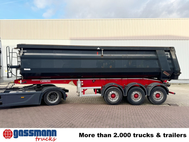 Carnehl CHKS/HH, Stahlmulde ca. 34m³, Liftachse, - Puspiekabe pašizgāzējs: foto 2 Carnehl CHKS/HH, Stahlmulde ca. 34m³, Liftachse, - Puspiekabe pašizgāzējs: foto 2