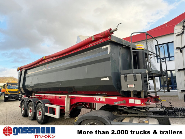 Carnehl CHKS/HH, Stahlmulde ca. 34m³, Liftachse, - Puspiekabe pašizgāzējs: foto 3 Carnehl CHKS/HH, Stahlmulde ca. 34m³, Liftachse, - Puspiekabe pašizgāzējs: foto 3