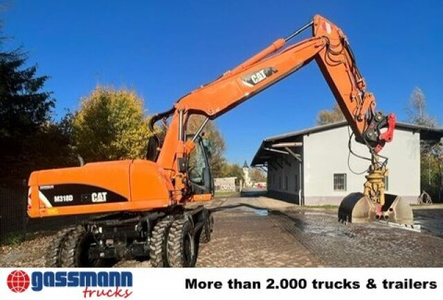 CAT M318D Mobilbagger - Celtniecības tehnika: foto 4 CAT M318D Mobilbagger - Celtniecības tehnika: foto 4
