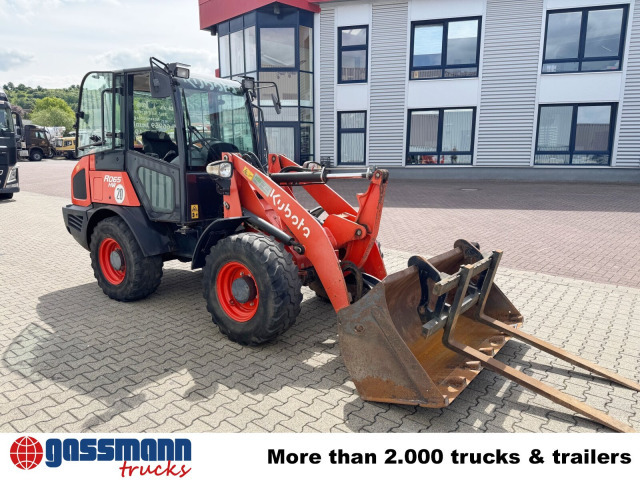 Celtniecības tehnika Kubota R065 4x4, Palettengabel, ca. 1.733 Betr.-Std.: foto 9