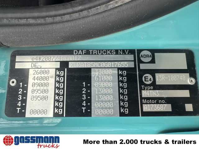 DAF CF 85.460 6x4, Bordmatik links - Kravas automašīna pašizgāzējs: foto 4 DAF CF 85.460 6x4, Bordmatik links - Kravas automašīna pašizgāzējs: foto 4