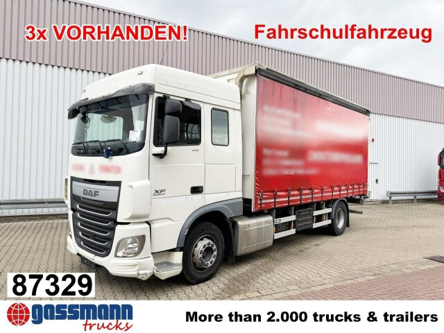 DAF XF 410 FA 4x2, Fahrschule, 2x AHK, 6 Sitze - Bortu kravas automašīna/ Platforma: foto 1 DAF XF 410 FA 4x2, Fahrschule, 2x AHK, 6 Sitze - Bortu kravas automašīna/ Platforma: foto 1