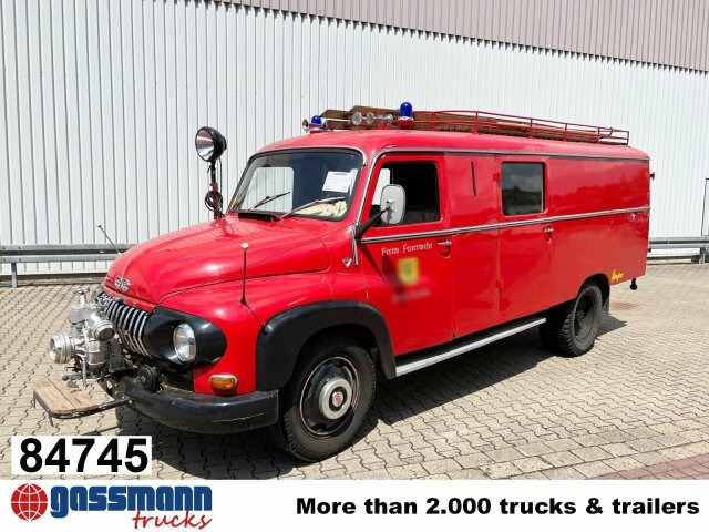 Ford FK 2500 4x2 LF8 Feuerwehr - Ugunsdzēsēju mašīna: foto 1 Ford FK 2500 4x2 LF8 Feuerwehr - Ugunsdzēsēju mašīna: foto 1