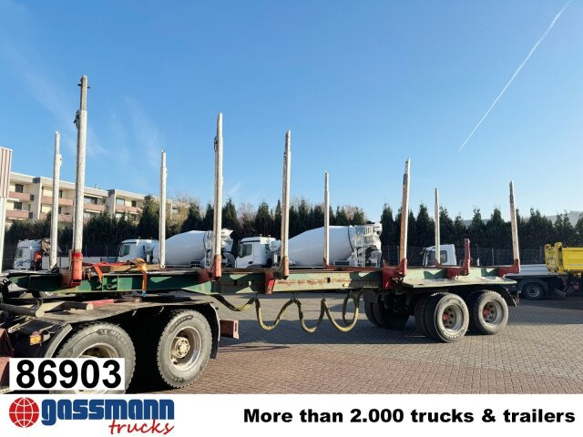 GLOGGER GSV 34, Lenk-/Liftachse, ausziehbar - Kokvedēja puspiekabe: foto 1 GLOGGER GSV 34, Lenk-/Liftachse, ausziehbar - Kokvedēja puspiekabe: foto 1