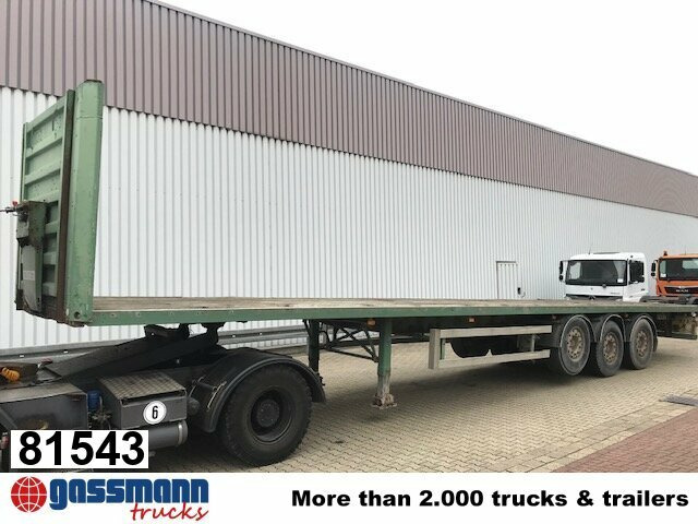 General Trailer SYY3FP Plattformauflieger, Liftachse - Bortu puspiekabe/ Platforma: foto 1 General Trailer SYY3FP Plattformauflieger, Liftachse - Bortu puspiekabe/ Platforma: foto 1