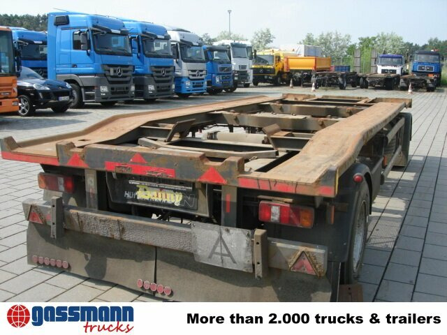 Hüffermann HAR 1870 - Multilift/ Būvgružu konteinera piekabe: foto 4 Hüffermann HAR 1870 - Multilift/ Būvgružu konteinera piekabe: foto 4