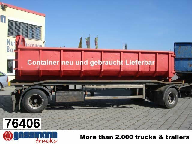 Hüffermann HAR 1870 - Multilift/ Būvgružu konteinera piekabe: foto 1 Hüffermann HAR 1870 - Multilift/ Būvgružu konteinera piekabe: foto 1