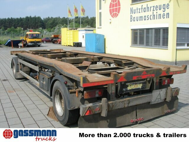 Hüffermann HAR 1870 - Multilift/ Būvgružu konteinera piekabe: foto 3 Hüffermann HAR 1870 - Multilift/ Būvgružu konteinera piekabe: foto 3