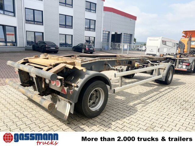 Multilift/ Būvgružu konteinera piekabe Hüffermann HSA 18.65 Schlittenabroller: foto 8 Multilift/ Būvgružu konteinera piekabe Hüffermann HSA 18.65 Schlittenabroller: foto 8