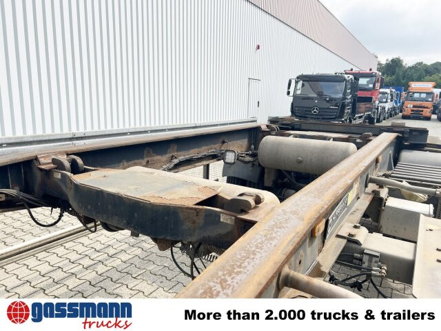 Multilift/ Būvgružu konteinera piekabe Hüffermann HSA 18.65 Schlittenabroller: foto 12 Multilift/ Būvgružu konteinera piekabe Hüffermann HSA 18.65 Schlittenabroller: foto 12