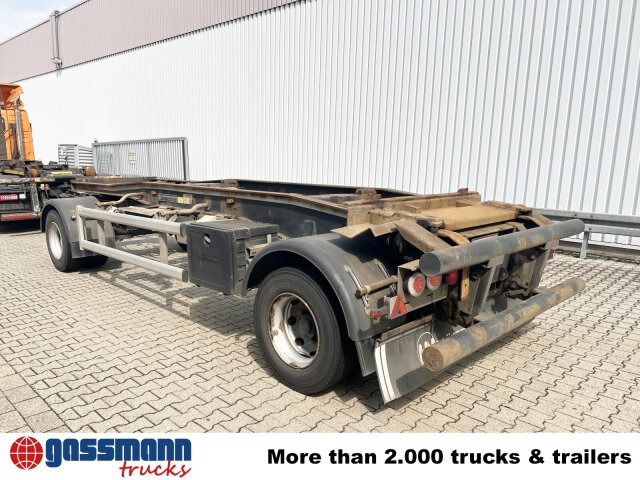 Multilift/ Būvgružu konteinera piekabe Hüffermann HSA 18.65 Schlittenabroller: foto 9 Multilift/ Būvgružu konteinera piekabe Hüffermann HSA 18.65 Schlittenabroller: foto 9